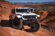 DV8 Offroad 2007-2026 Jeep Wrangler & Gladiator FS-25 Stubby Front Bumper – installed on vehicle, image 2 of 20