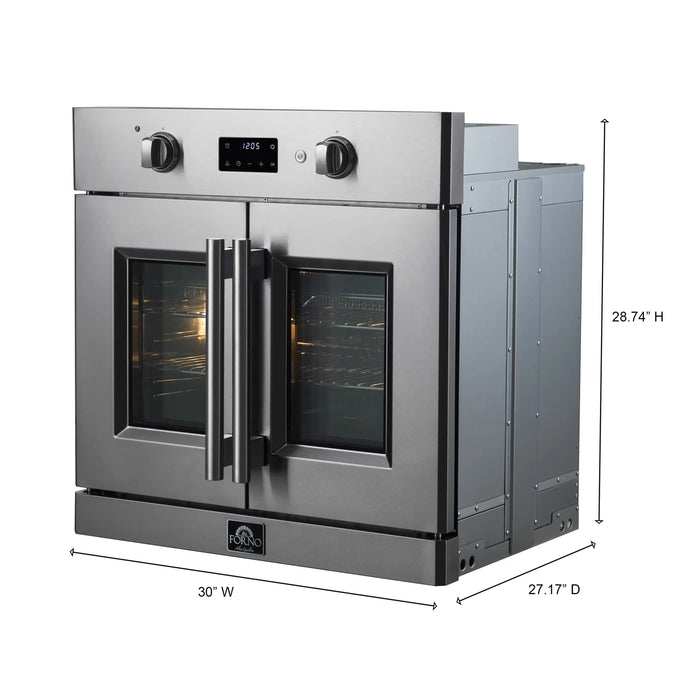 Forno Asti 30-Inch Electric French Door Wall Oven (FBOEL1333-30) FORNO
