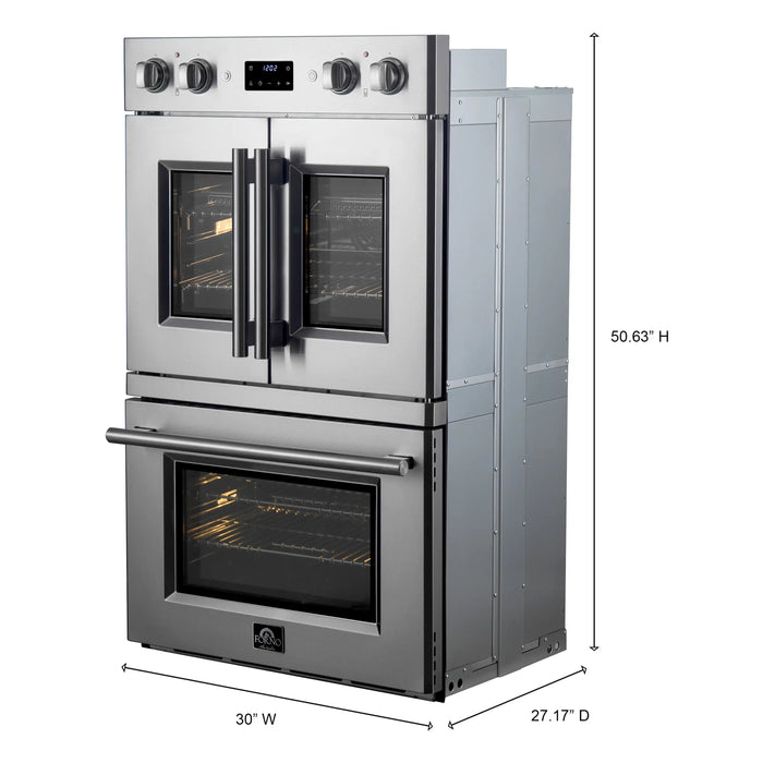 Forno Asti 30-Inch Electric French Door Double Oven (FBOEL1340-30) FORNO