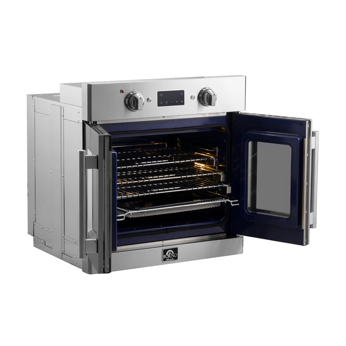 Forno Gallico 30-Inch Electric French Door Wall Oven (FBOEL1371-30) FORNO