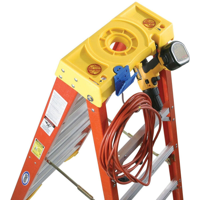 Vestil FBSL-12 fiberglass step ladder - view 2
