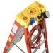 Vestil FBSL-12 fiberglass step ladder - view 2