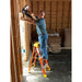Vestil FBSL-4 fiberglass step ladder - view 4