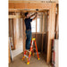 Vestil FBSL-4 fiberglass step ladder - view 5