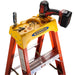 Vestil FBSL-6 fiberglass step ladder - view 5