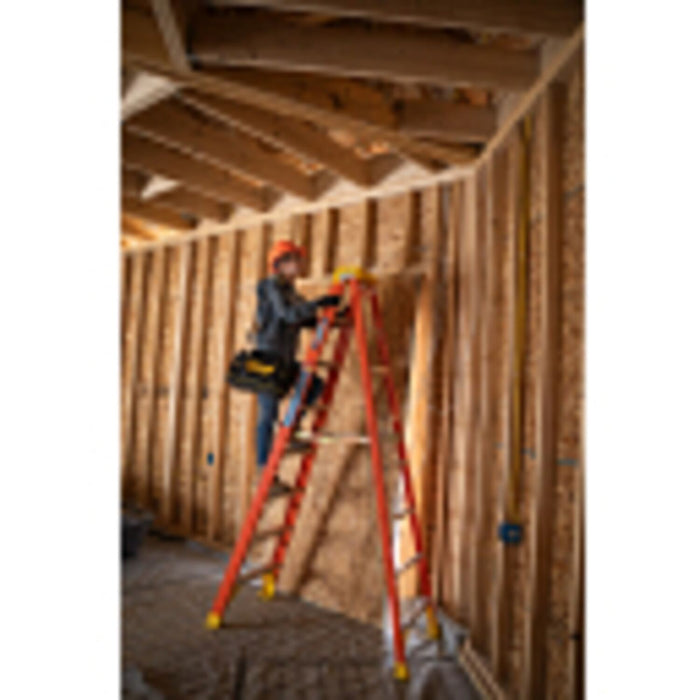 Vestil FBSL-8 fiberglass step ladder - view 3