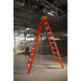 Vestil FBTFL-10 fiberglass twin front ladder - view 2