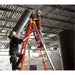 Vestil FBTFL-10 fiberglass twin front ladder - view 3