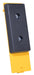 Vestil FCB-818-CR3 molded rubber/steel class iii fork truck carriage bumper black - view 2