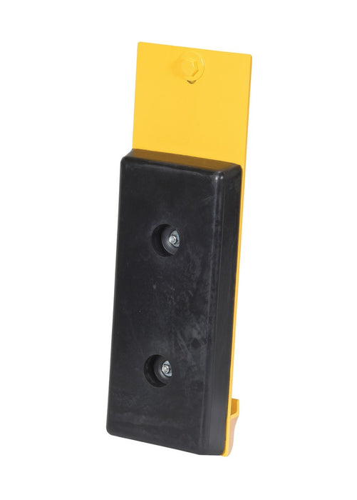 Vestil FCB-818-CR3 molded rubber/steel class iii fork truck carriage bumper black - view 4