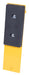 Vestil FCB-818-CR4 Molded Rubber/Steel Class IV Fork Truck Carriage Bumper Black / Yellow
