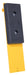Vestil FCB-818-CR4 molded rubber/steel class iv fork truck carriage bumper black - view 2