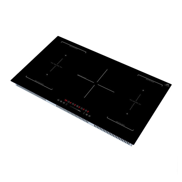 Forno Ornonzo 36-Inch Induction Cooktop, 5 Zones, 2 Flex-Zones, 10200W, Touch Control, 9 Power Levels (FCTIN0569-36) FORNO