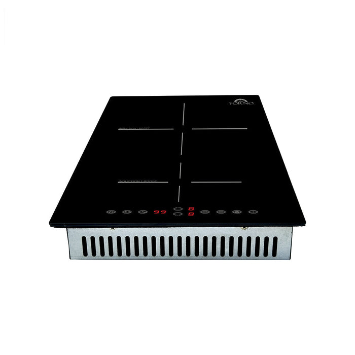 Forno  Parco 12-Inch Induction Cooktop, 2 Zones, 3600W, Touch Control, 9 Power Levels & Booster Function  (FCTIN0583-12) FORNO
