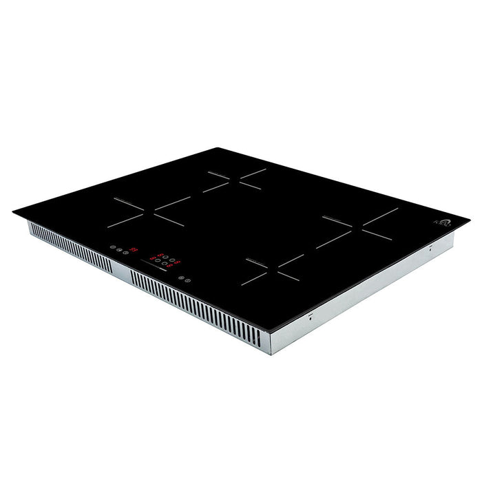 Forno  Parco 30-Inch Induction Cooktop, 4 Zones, 7200W, Touch Control, 9 Power Levels & Booster Function (FCTIN0583-30) FORNO