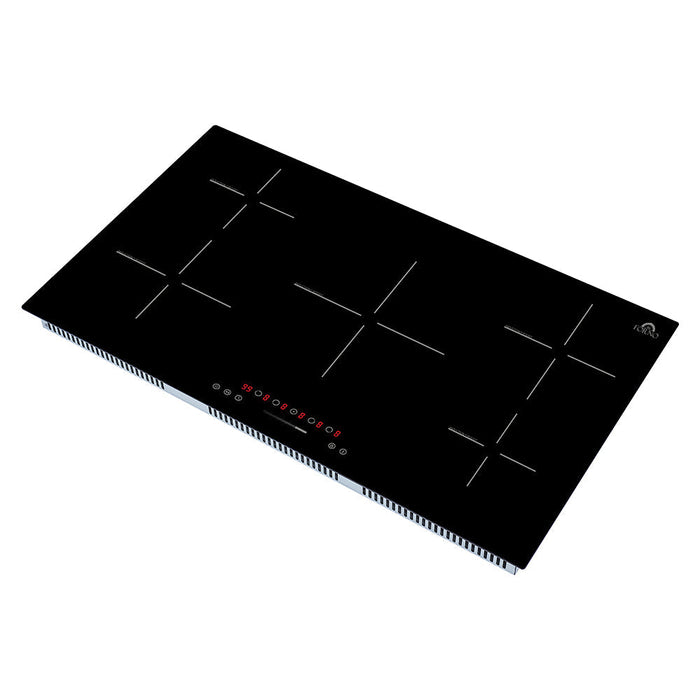 Forno  Parco 36-Inch Induction Cooktop, 5 Zones, 10200W, Touch Control, 9 Power Levels & Booster Function (FCTIN0583-36) FORNO