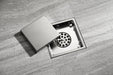 wonderland shower inc Brushed nickel stainless floor drain 6x6inch - Product Image 7
