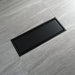 wonderland shower inc Matte Black stainless floor drain 11.8inch x 4.3 inch Shower Accessory - Detail View