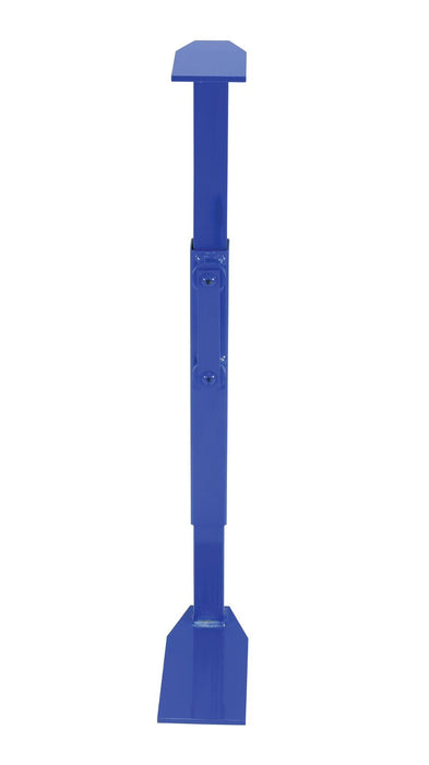 Vestil FDA-550-DR-LRT-ECPF steel factory installed special drum adapter for drum-lrt-ec blue - view 3