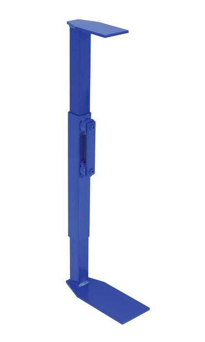 Vestil FDA-550-DR-LRT-ECPF steel factory installed special drum adapter for drum-lrt-ec blue - view 4