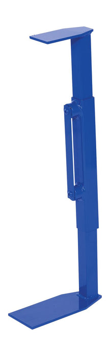 Vestil FDA-550 Steel Adjustable Arm 28-3/4 in. to 36-3/4 in. Height For Fiber Drum Adapter Models Blue