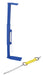 Vestil FDA-800 Steel Fiber & Plastic Drum Adapter Carrier/Rotator For 30 Gallon and 55 Gallon Drums Blue