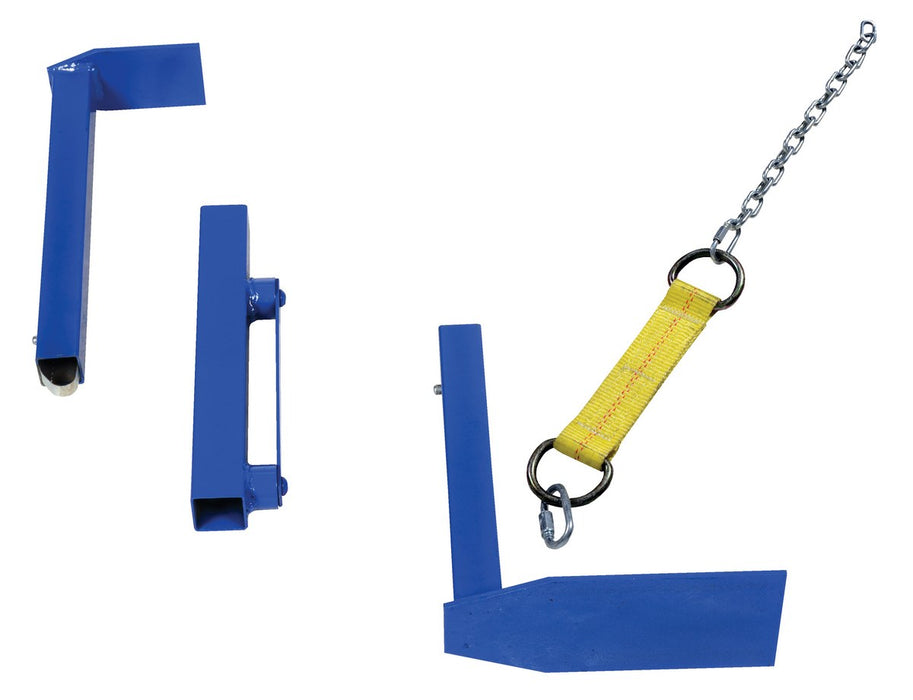 Vestil FDA-800 steel fiber & plastic drum adapter carrier/rotator for - view 4
