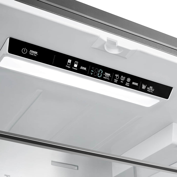 Cosmo 4-Piece Appliance Package - 36-Inch Dual Fuel Range, Wall Mount Range Hood, Dishwasher and Refrigerator in Stainless Steel (COS-4PKG-679) Cosmo