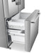 Cosmo 4-Piece Appliance Package - 30-Inch Dual Fuel Range, Island Range Hood, Dishwasher and Refrigerator with Water Dispenser in Stainless Steel (COS-4PKG-652) Cosmo