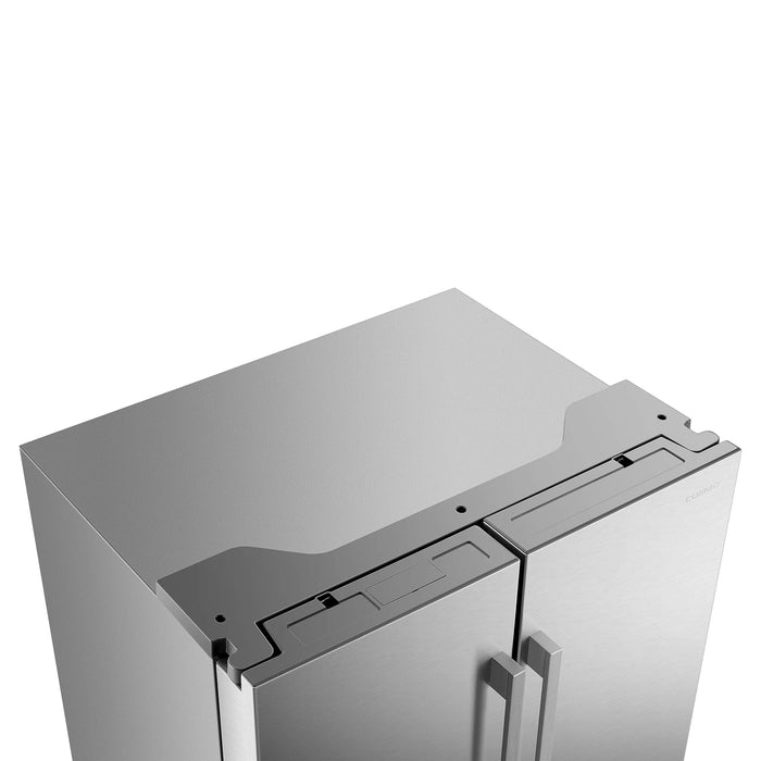 Cosmo 4-Piece Appliance Package - 30-Inch Gas Range, Wall Mount Range Hood, Dishwasher and Refrigerator in Stainless Steel (COS-4PKG-628) Cosmo