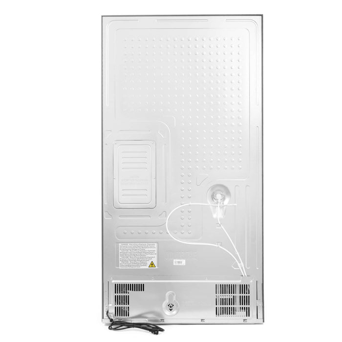 Cosmo 4-Piece Appliance Package - 36-Inch Dual Fuel Range, Wall Mount Range Hood, Dishwasher and Refrigerator in Stainless Steel (COS-4PKG-060) Cosmo