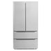 Cosmo 4-Piece Appliance Package - 30-Inch Dual Fuel Range, Wall Mount Range Hood, Dishwasher and Refrigerator in Stainless Steel (COS-4PKG-043) Cosmo