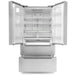 Cosmo 4-Piece Appliance Package - 30-Inch Dual Fuel Range, Wall Mount Range Hood, Dishwasher and Refrigerator in Stainless Steel (COS-4PKG-038) Cosmo