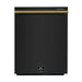 Forno Espresso Pozzo 24-Inch Built-In Tall Tub Top Control Dishwasher, 49 dBA, in Black with Antique Brass Handle (FDWBI8067-24BLK) FORNO
