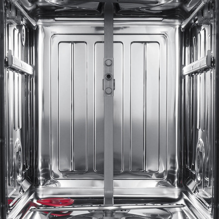 FORNO 4-Piece Appliance Package- 30-Inch Electric Range, Under Cabinet Range Hood, 31-Inch Refrigerator, and Built-In Dishwasher in White with Stainless Steel Trim (FBDL-006-03US)