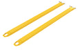 Vestil FE-4-108-P Steel Pin Style Fork Extensions 4 in. x 108 in. 4,000 lb. Capacity Yellow