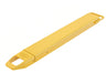 Vestil FE-4-42-EACH Steel Single Fork Extension 4 in. x 42 in. 4,000 lb. Capacity Yellow