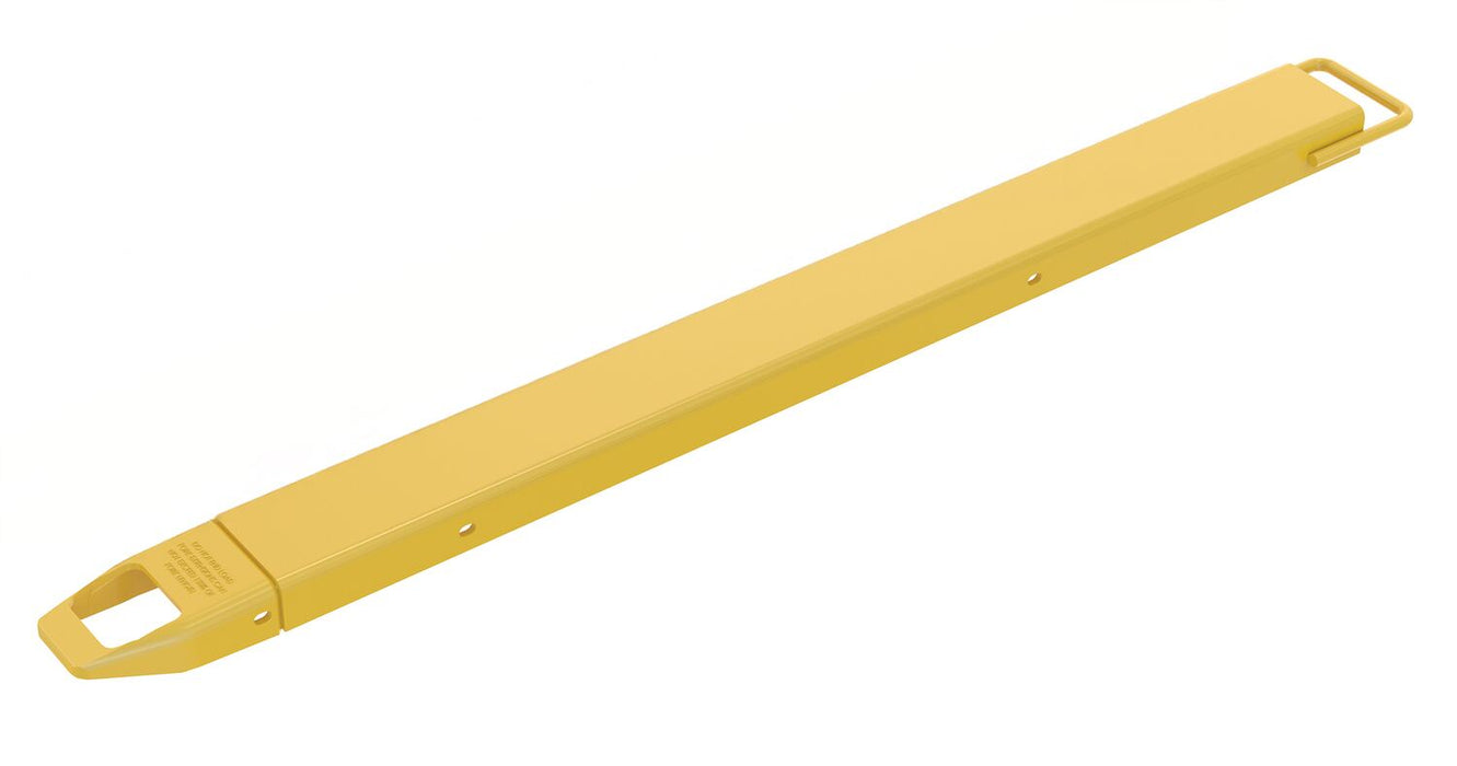 Vestil FE-4-60-EACH Steel Single Fork Extension 4 in. x 60 in. 4,000 lb. Capacity Yellow