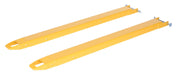 Vestil FE-4-63-P Steel Pin Style Fork Extensions 4 in. x 63 in. 4,000 lb. Capacity Yellow