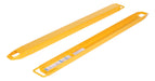 Vestil FE-4-66 Steel Fork Extensions 4 in. x 66 in. 4,000 lb. Capacity Yellow