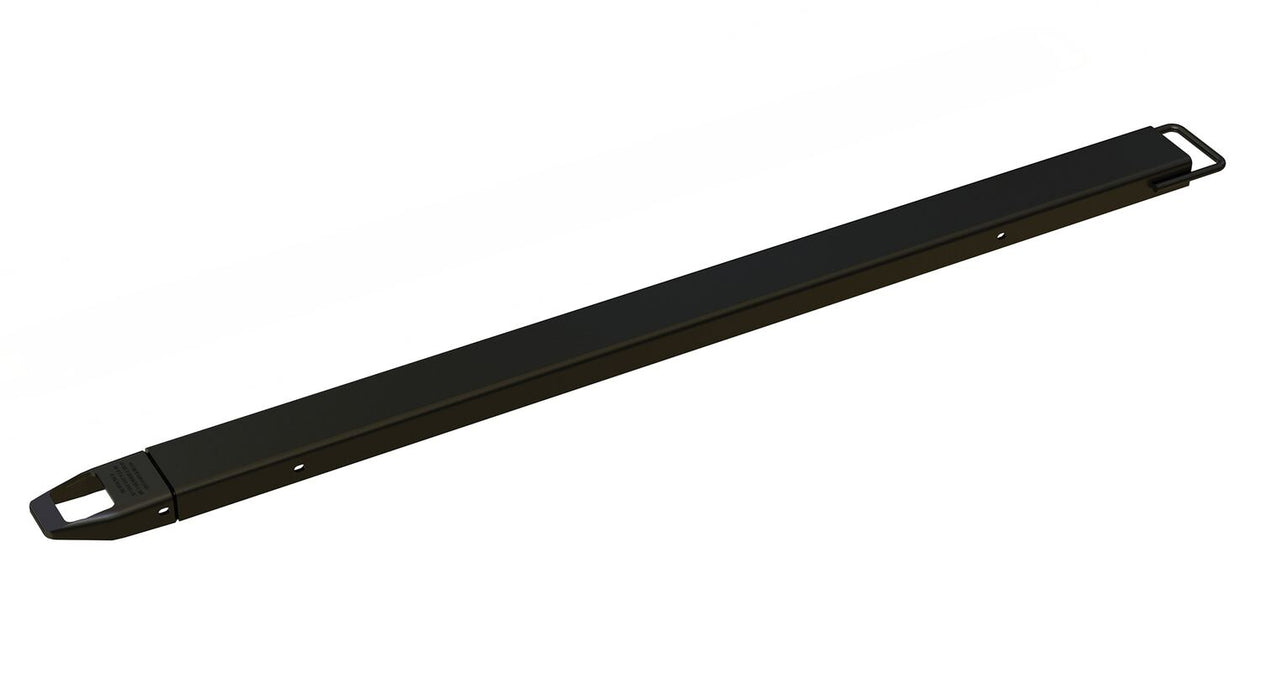 Vestil FE-4-84-BK-EACH Steel Single Fork Extension 4 in. x 84 in. 4,000 lb. Capacity Black