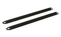 Vestil FE-4-84-BK Steel Fork Extensions 4 in. x 84 in. 4,000 lb. Capacity Black