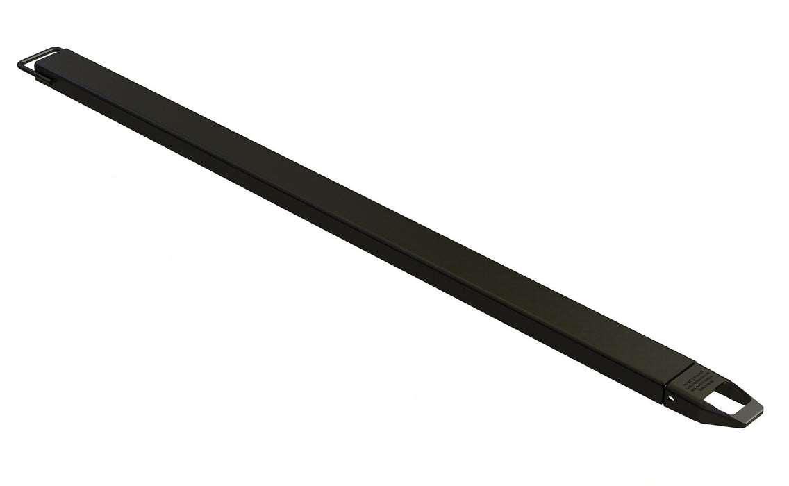 Vestil FE-4-96-BK-EACH Steel Single Fork Extension 4 in. x 96 in. 4,000 lb. Capacity Black