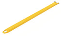Vestil FE-4-96-P-EACH Steel Pin Style Single Fork Extension 4 in. x 96 in. 4,000 lb. Capacity Yellow