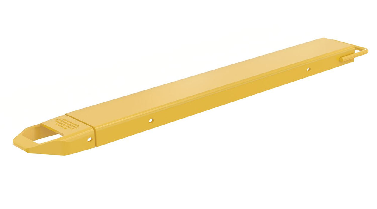 Vestil FE-5-54-EACH Steel Fork Single Extension 5 in. x 54 in. 4,000 lb. Capacity Yellow