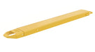 Vestil FE-5-54-EACH Steel Fork Single Extension 5 in. x 54 in. 4,000 lb. Capacity Yellow