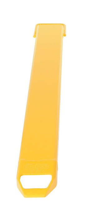 Vestil FE-5-63-EACH Steel Single Fork Extension 5 in. x 63 in. 4,000 lb. Capacity Yellow