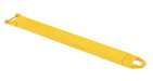 Vestil FE-5-63-P-EACH Steel Pin Style Single Fork Extension 5 in. x 63 in. 4,000 lb. Capacity Yellow