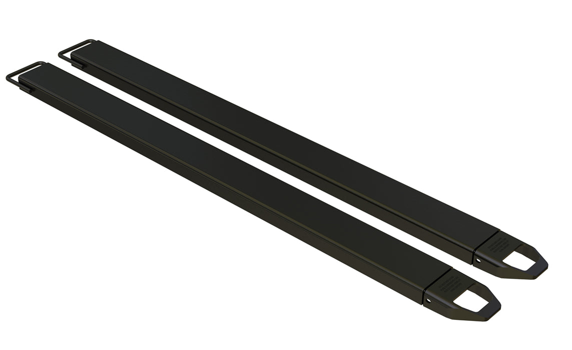 Vestil FE-5-84-BK Steel Fork Extensions 5 in. x 84 in. 4,000 lb. Capacity Black