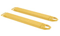 Vestil FE-6-48 Steel Fork Extensions 6 in. x 48 in. 4,000 lb. Capacity Yellow